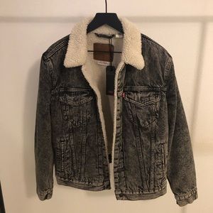 Levi’s Denim Sherpa Jacket
